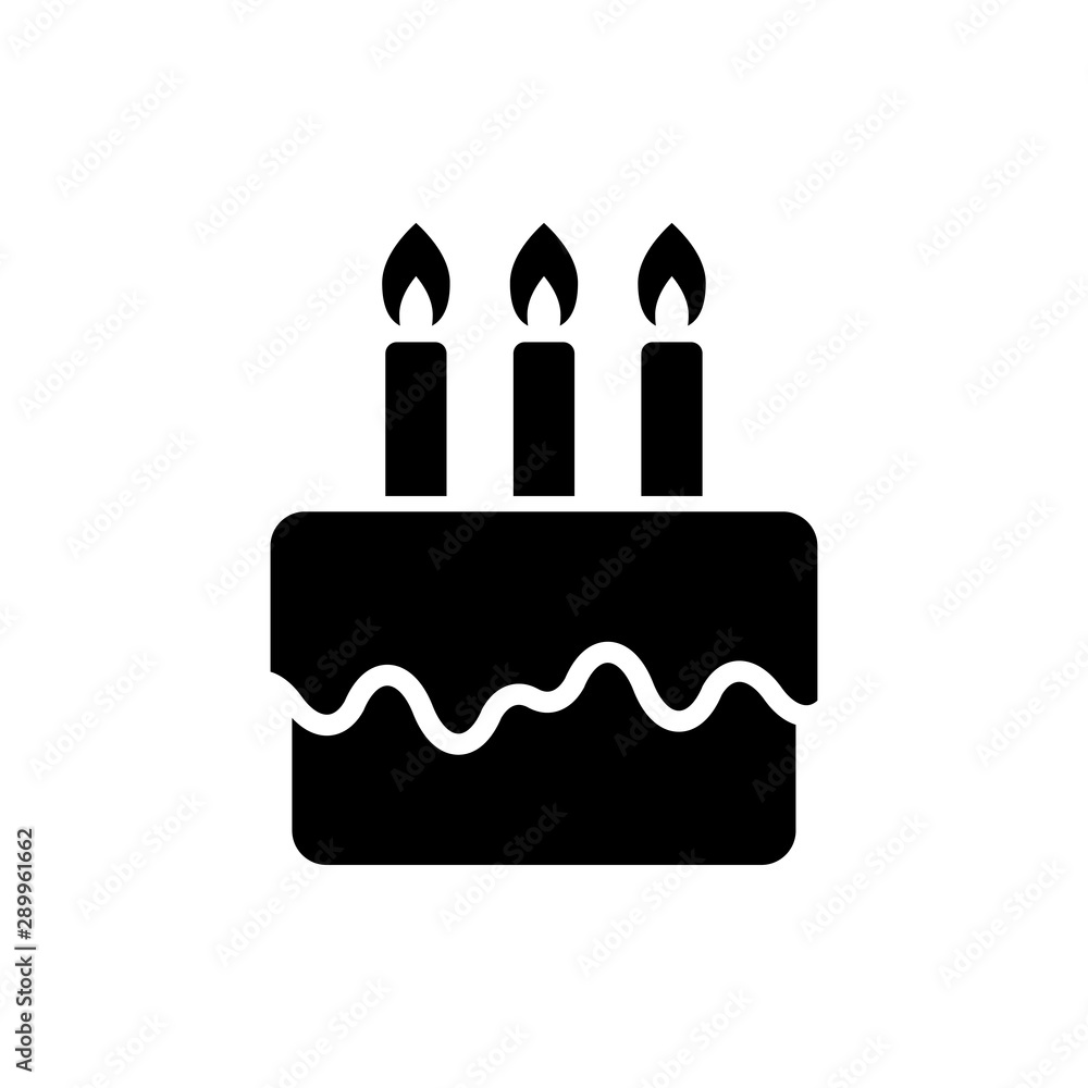 birthday cake icon birthday cake icon