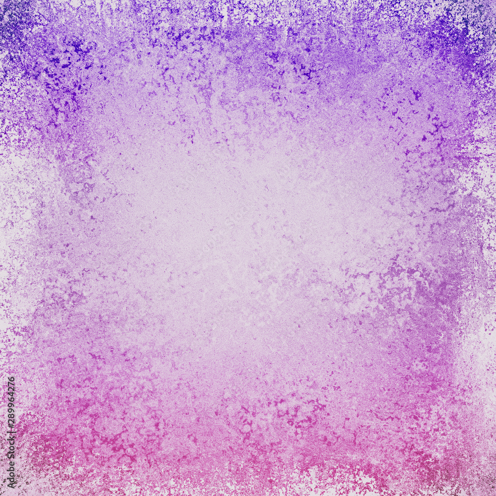 Purple pink background with vintage grunge texture and distressed border design