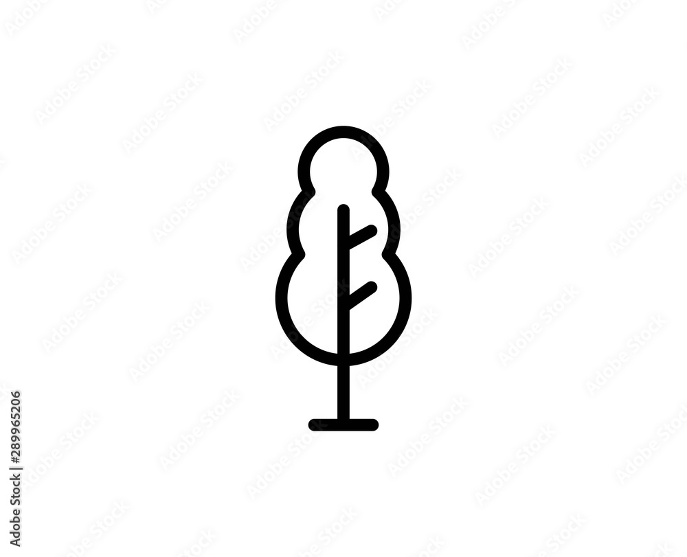 Plant line icon Plant line icon