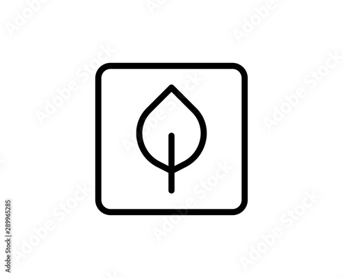 Plant line icon