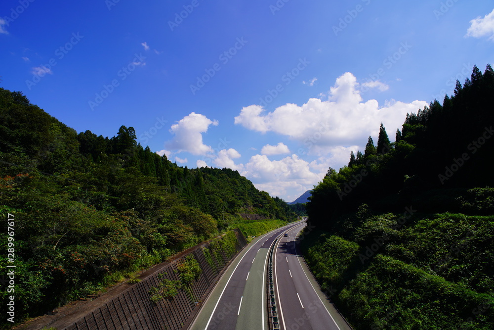Fototapeta premium 高速道路