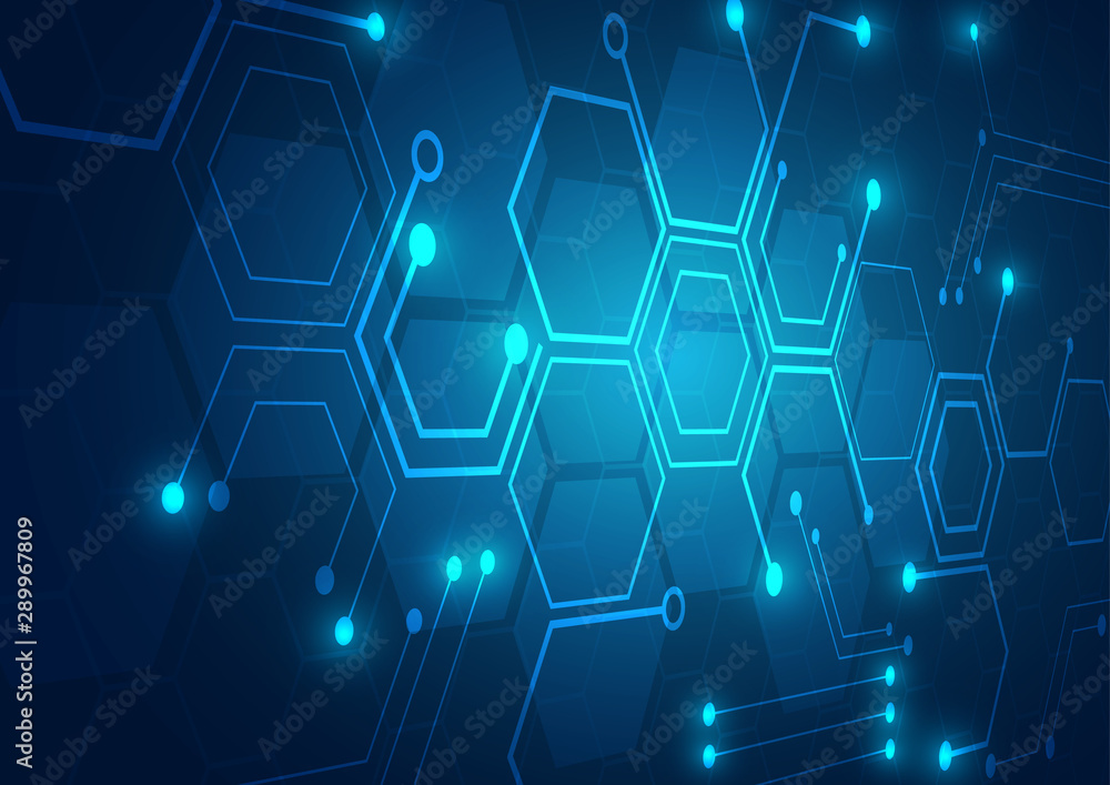 High tech technology geometric High tech technology geometric
