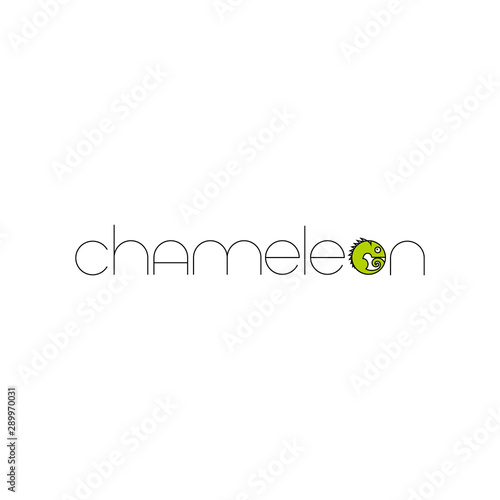 chameleon design template