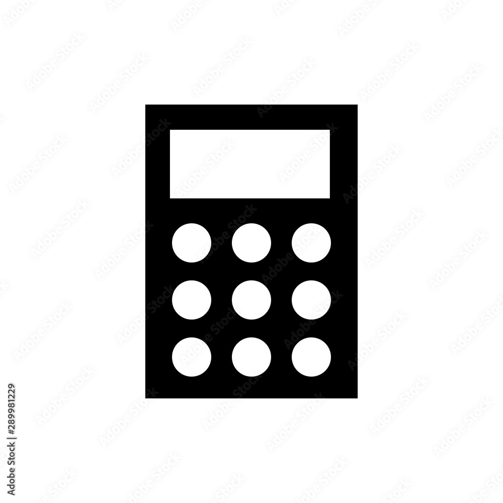 Calculator Icon Vector Calculator Icon Vector
