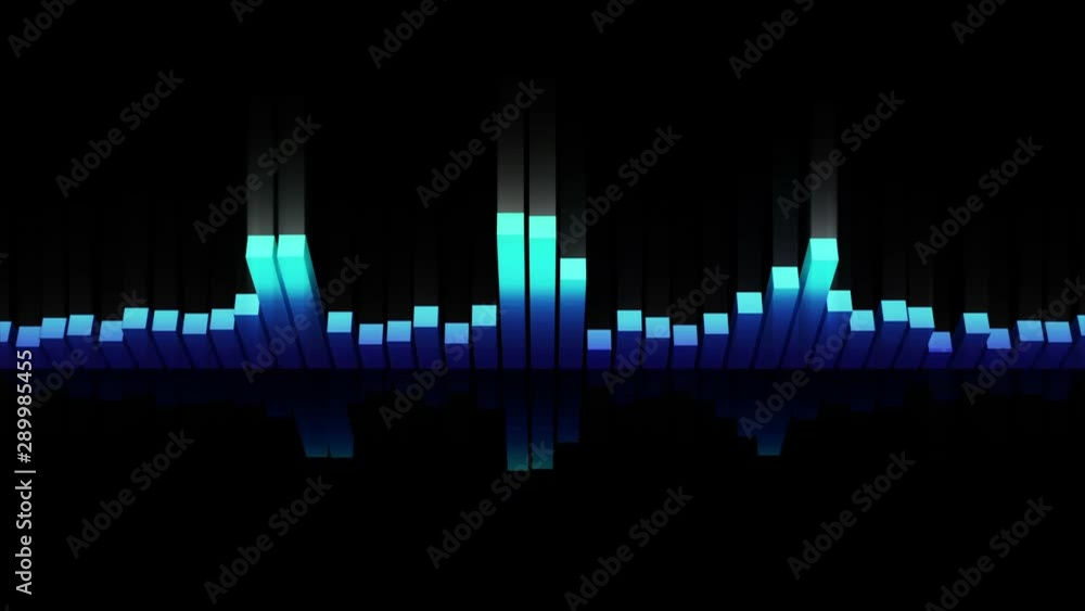 Audio colorful wave animation. Sound wave from equalizer. Pulse music player. Futuristic digital sound wave concept. Loop background. Audio colorful wave animation. Sound wave from equalizer. Pulse music player. Futuristic digital sound wave concept. Loop background.