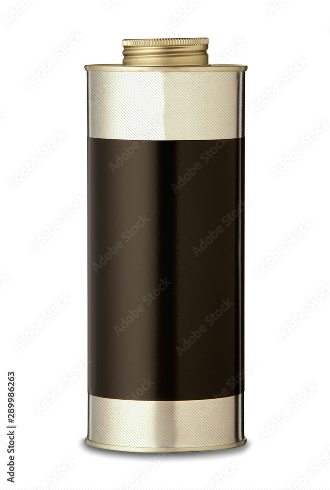 Olive oil metal tube, tin can packaging mockup, 3d illustration Olive oil metal tube, tin can packaging mockup, 3d illustration