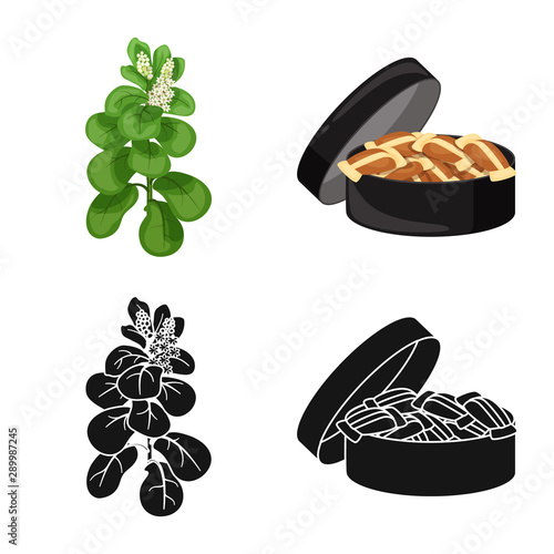 Vector design of refuse and stop symbol. Collection of refuse and habit stock symbol for web.