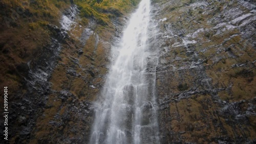 Beautiful waterfall 400ft Hawaii Maui photo