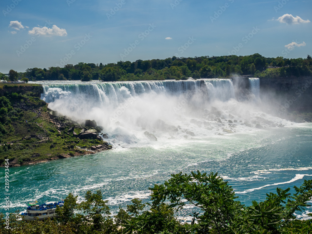Die American Falls der Niagarafälle Die American Falls der Niagarafälle