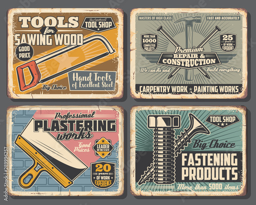 Hand tools, house construction and repair