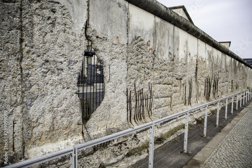 Remains of Berlin Wall photo