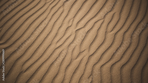 Winding sand