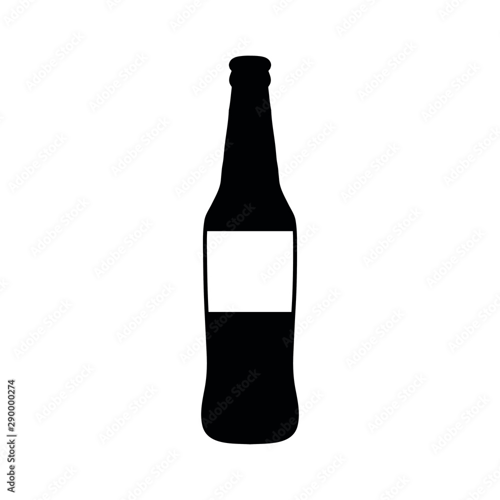 beer bottle icon, silhouette of beer bottle beer bottle icon, silhouette of beer bottle