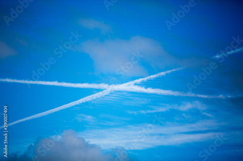 scottish cross in clouds