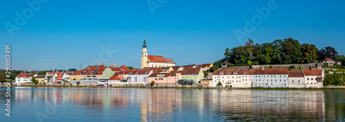 Quadro su tela Panorama von Schärding in Oberösterreich