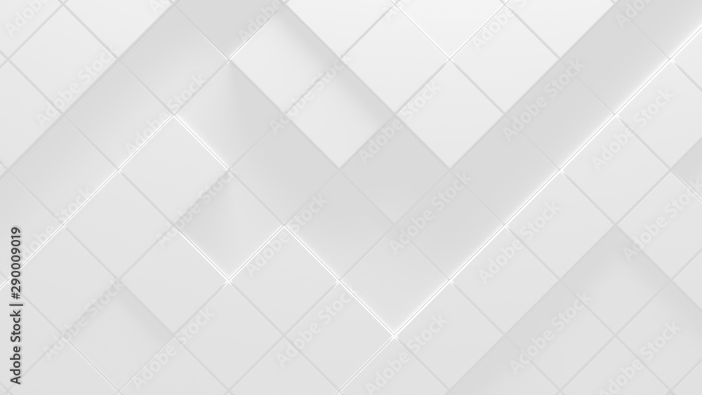 White Business Style Background (3D Illustration) White Business Style Background (3D Illustration)