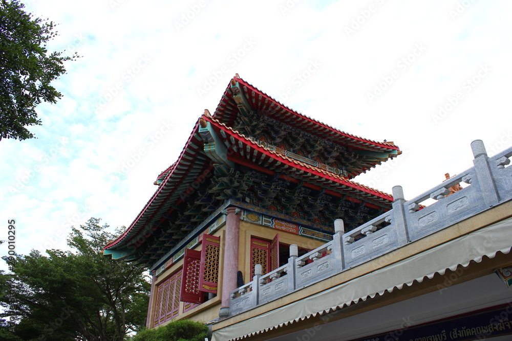 chinese temple and monastery - temple in thailand - photo set chinese temple and monastery - temple in thailand - photo set