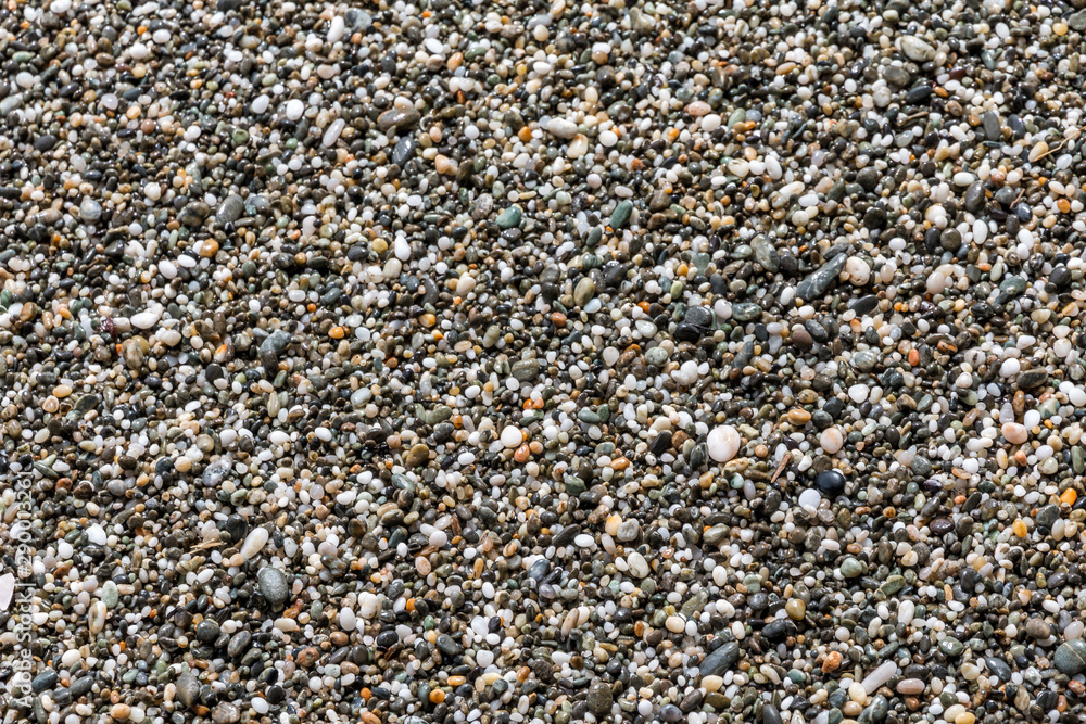 Pebbles at the beach