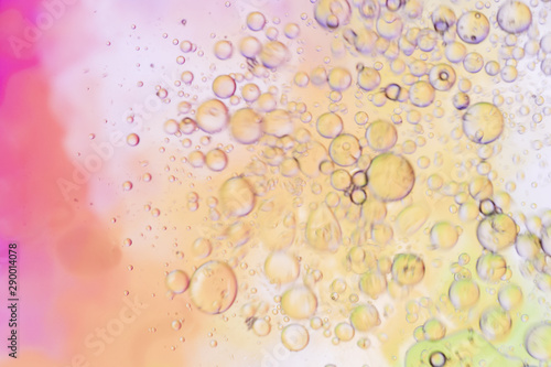 Abstract bubbles in motion