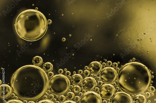 Vintage abstract bubbles design