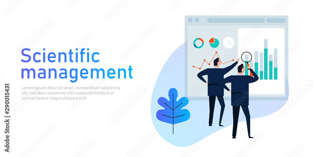 Scientific management. Theory of management that analyzes and synthesizes workflows. Its main objective is improving economic efficiency, especially labor productivity