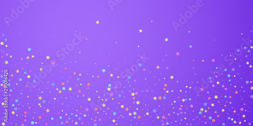 Wallpaper Mural Festive confetti. Celebration stars. Colorful star Torontodigital.ca