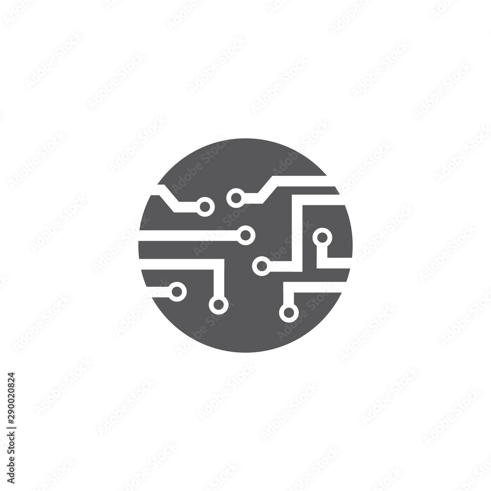 Vector Logo Technology concept illustration design Vector Logo Technology concept illustration design