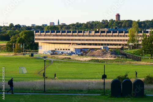 Photography Stockholm, Sweden The Swedish Filmhuset at the Gardet field.
