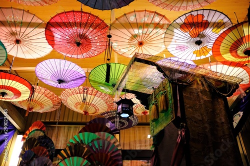 七夕祭り 和傘