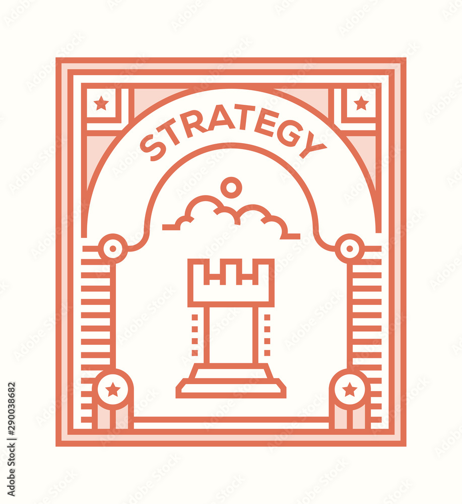 STRATEGY ICON CONCEPT STRATEGY ICON CONCEPT