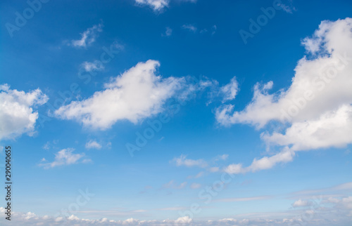 blue sky with clouds © Opas