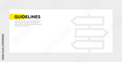 GUIDELINES BANNER CONCEPT