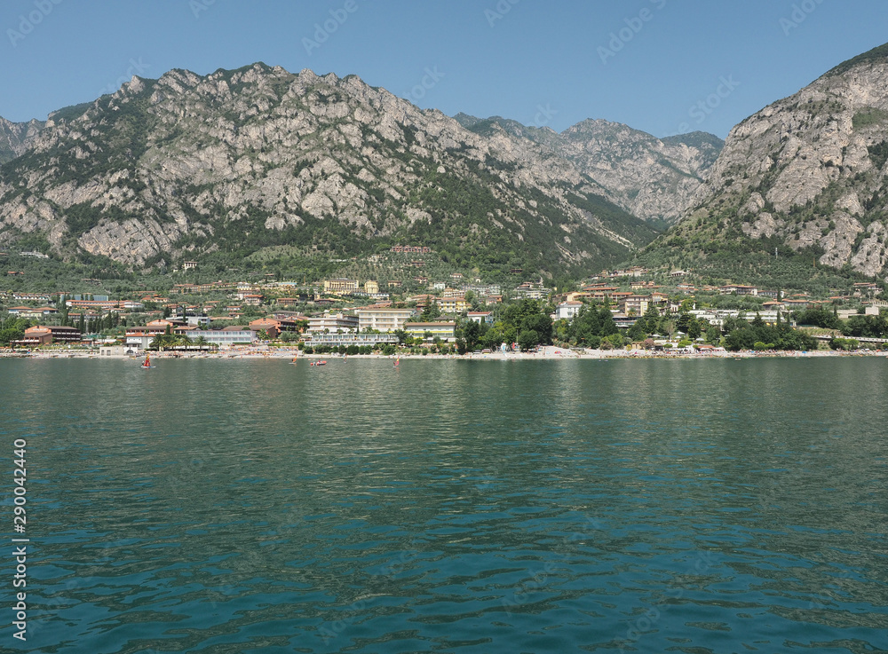 Limone sul Garda - italienische Gemeinde am Westufer des Gardasees in der Provinz Brescia in der Lombardei 