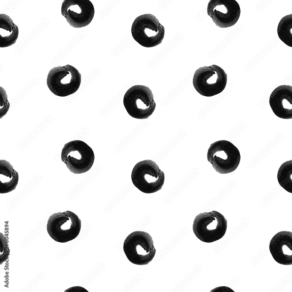 Seamless pattern with hand drawn shapes, circles, smears, hooks. Hand painted grunge ink doodles in black and white colors. Trendy endless texture for digital paper, fabric. Seamless pattern with hand drawn shapes, circles, smears, hooks. Hand painted grunge ink doodles in black and white colors. Trendy endless texture for digital paper, fabric.