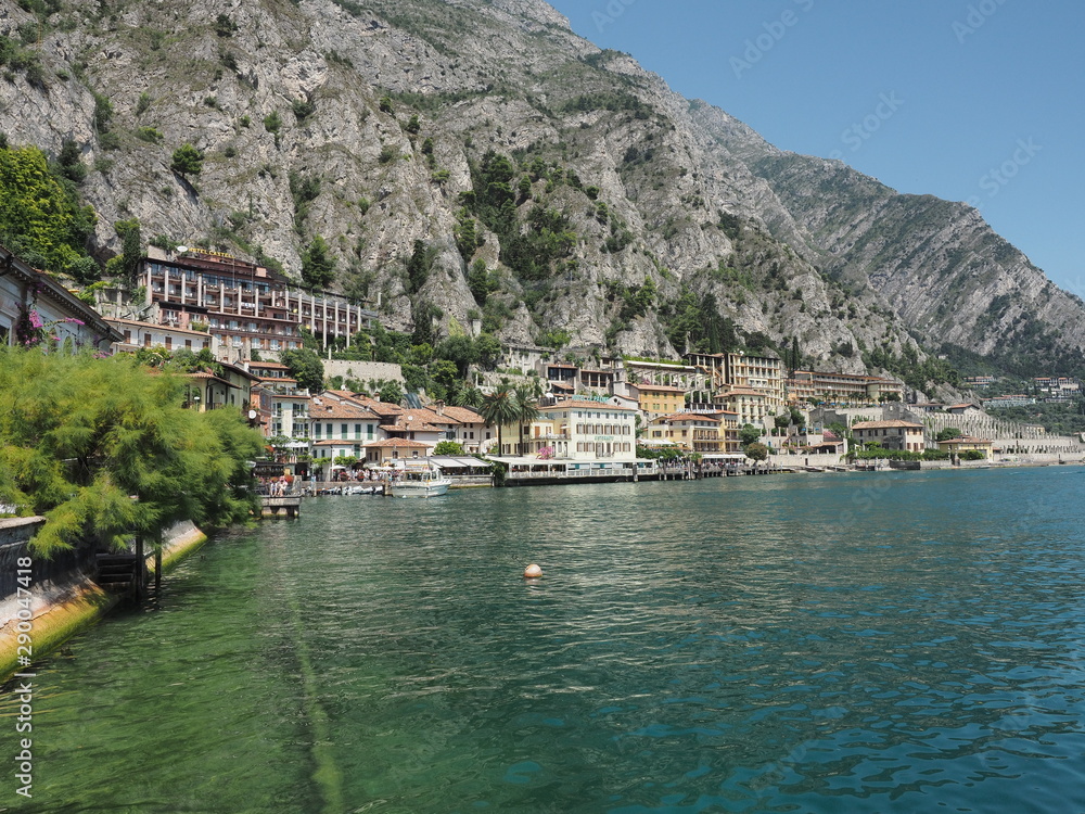 Limone sul Garda - italienische Gemeinde am Westufer des Gardasees in der Provinz Brescia in der Lombardei 