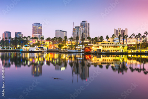 Long Beach, California, USA skyline © SeanPavonePhoto