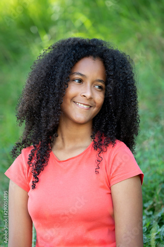 Beautiful afro teenager girl © Gelpi