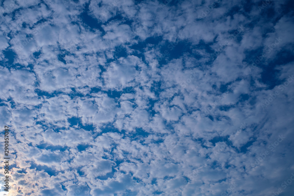 Clouds on the blue sky. Clouds on the blue sky.