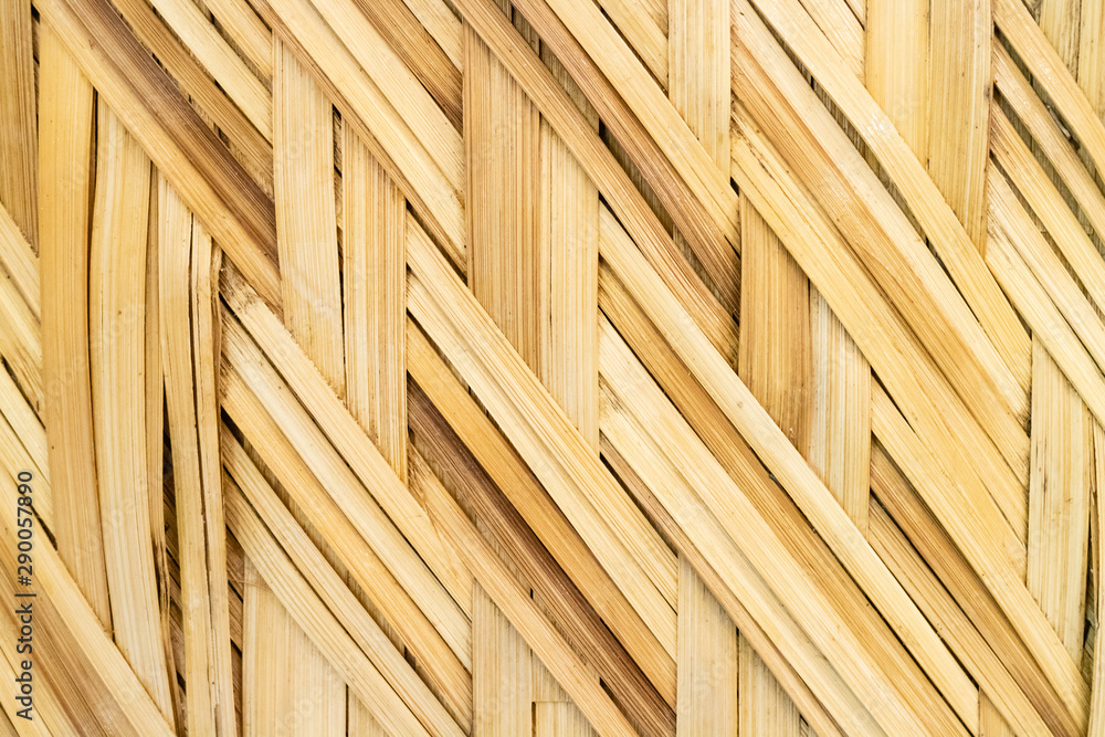 Bamboo weaving texture background Bamboo weaving texture background