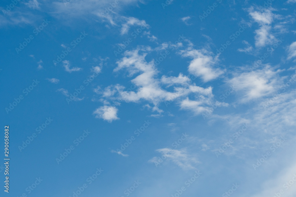 blue sky with cloud.The nature of blue sky with cloud in the day.