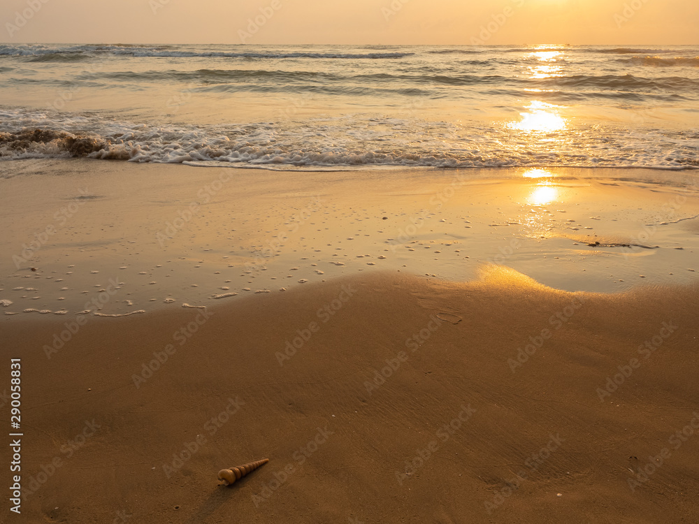 Sunrise on the beach Sunrise on the beach