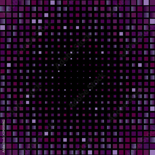 Mosaic background of purple glitter