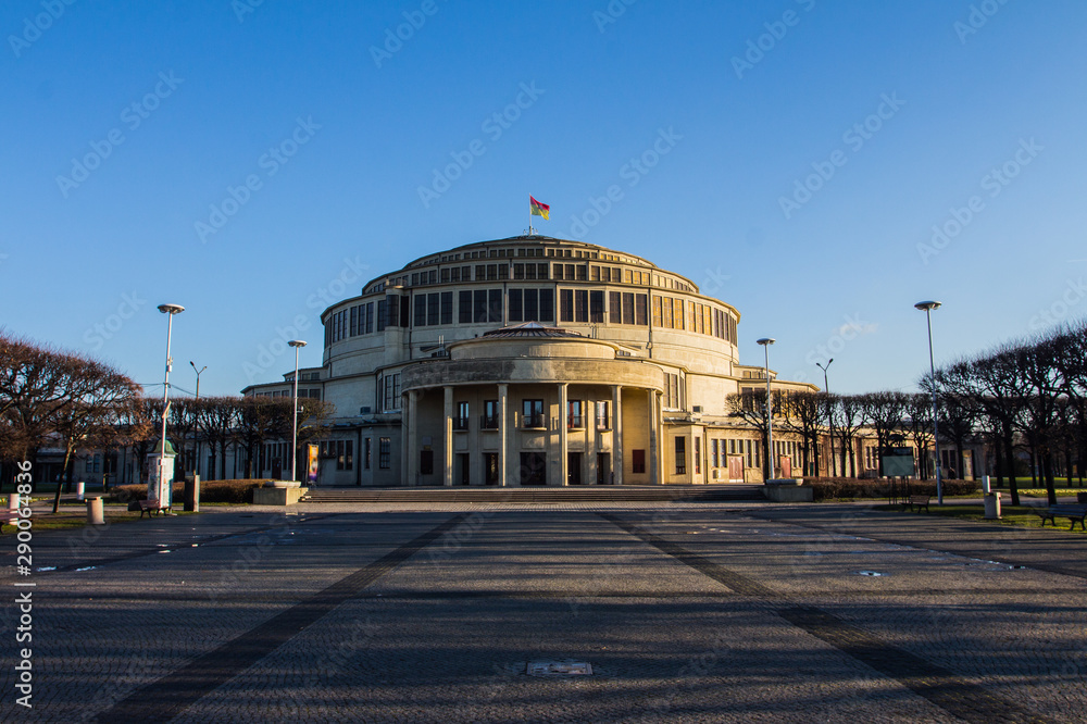 Naklejka premium The Centennial Hall formerly named 