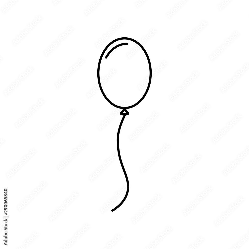 balloon icon . Editable outline balloon icon from baby. Trendy balloon icon for web and mobile. balloon icon . Editable outline balloon icon from baby. Trendy balloon icon for web and mobile.
