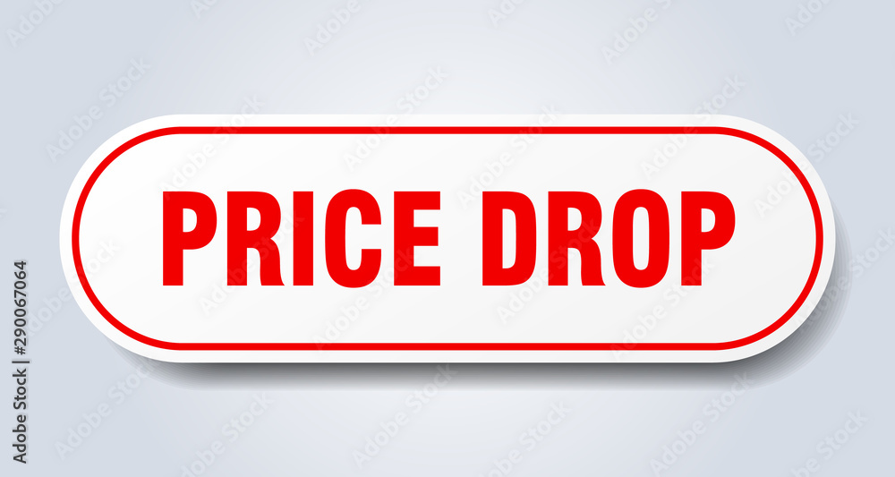 price drop sign. price drop rounded red sticker. price drop price drop sign. price drop rounded red sticker. price drop