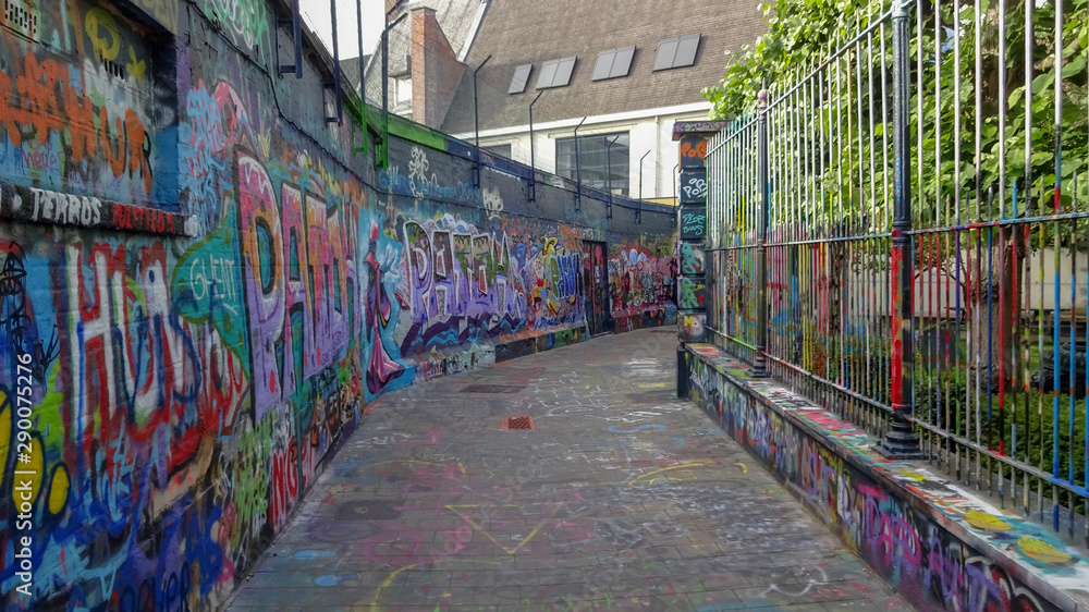 Fototapeta premium Gent is very beautiful city in Belgium