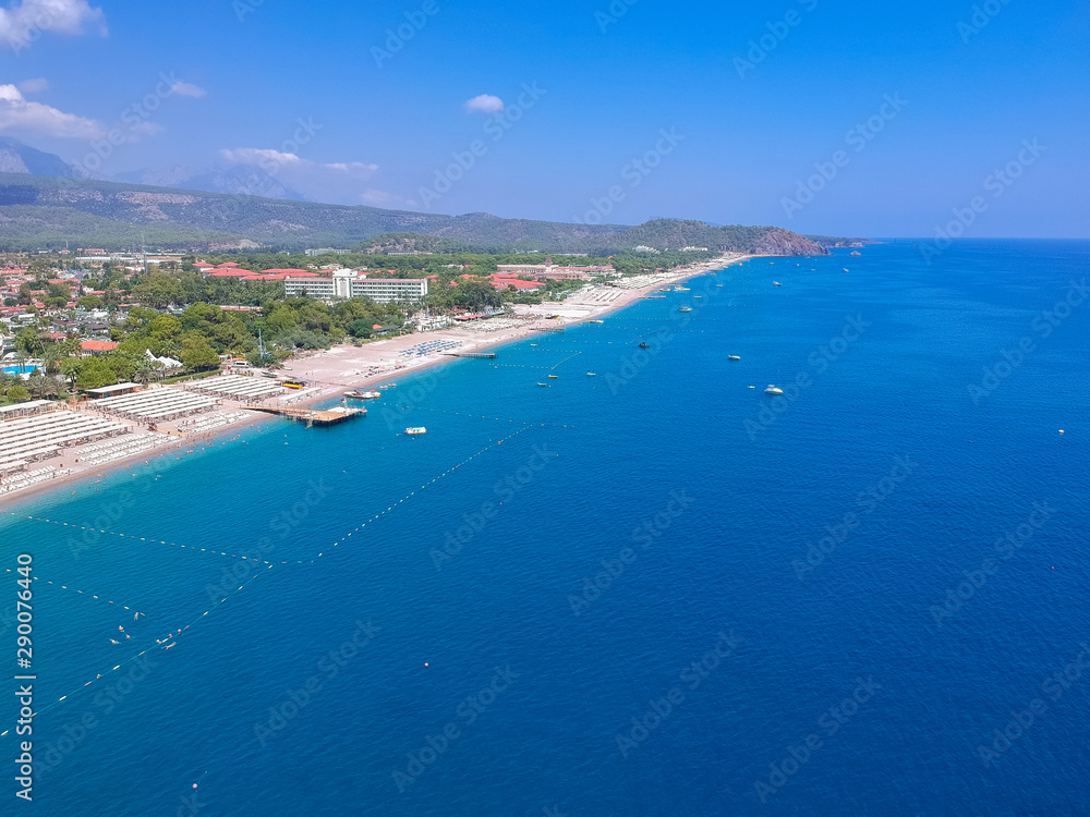 Coast of the Turkish Riviera with amazing beach, Tekirova