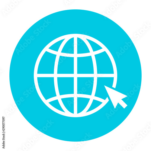 World globe vector icon