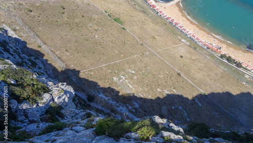 Gibraltar is a beautiful place on the south of Europe