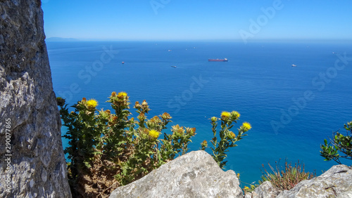 Gibraltar is a beautiful place on the south of Europe